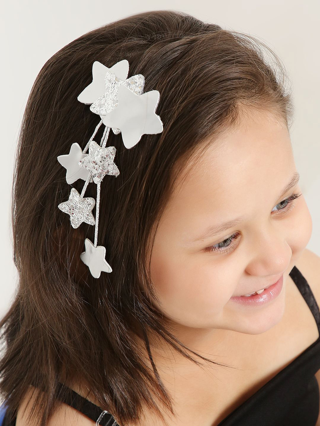 Aye Candy Girls Embellished Star Dangler Alligator Hair Clip