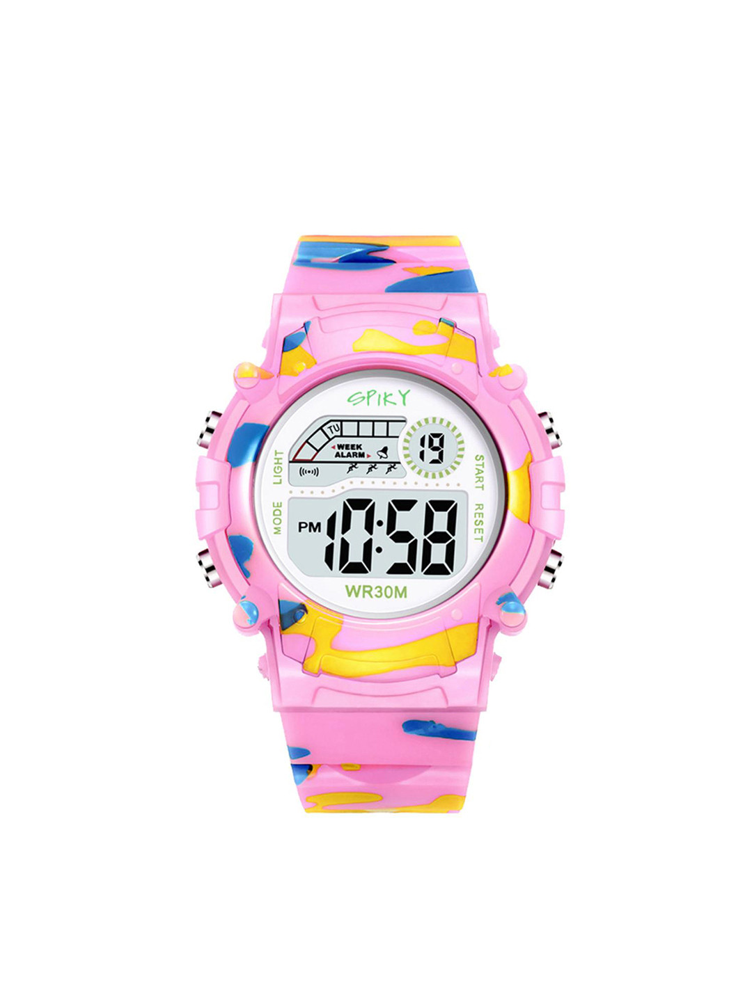 Spiky Girls Digital Automatic Watch ZEVA8_PNK