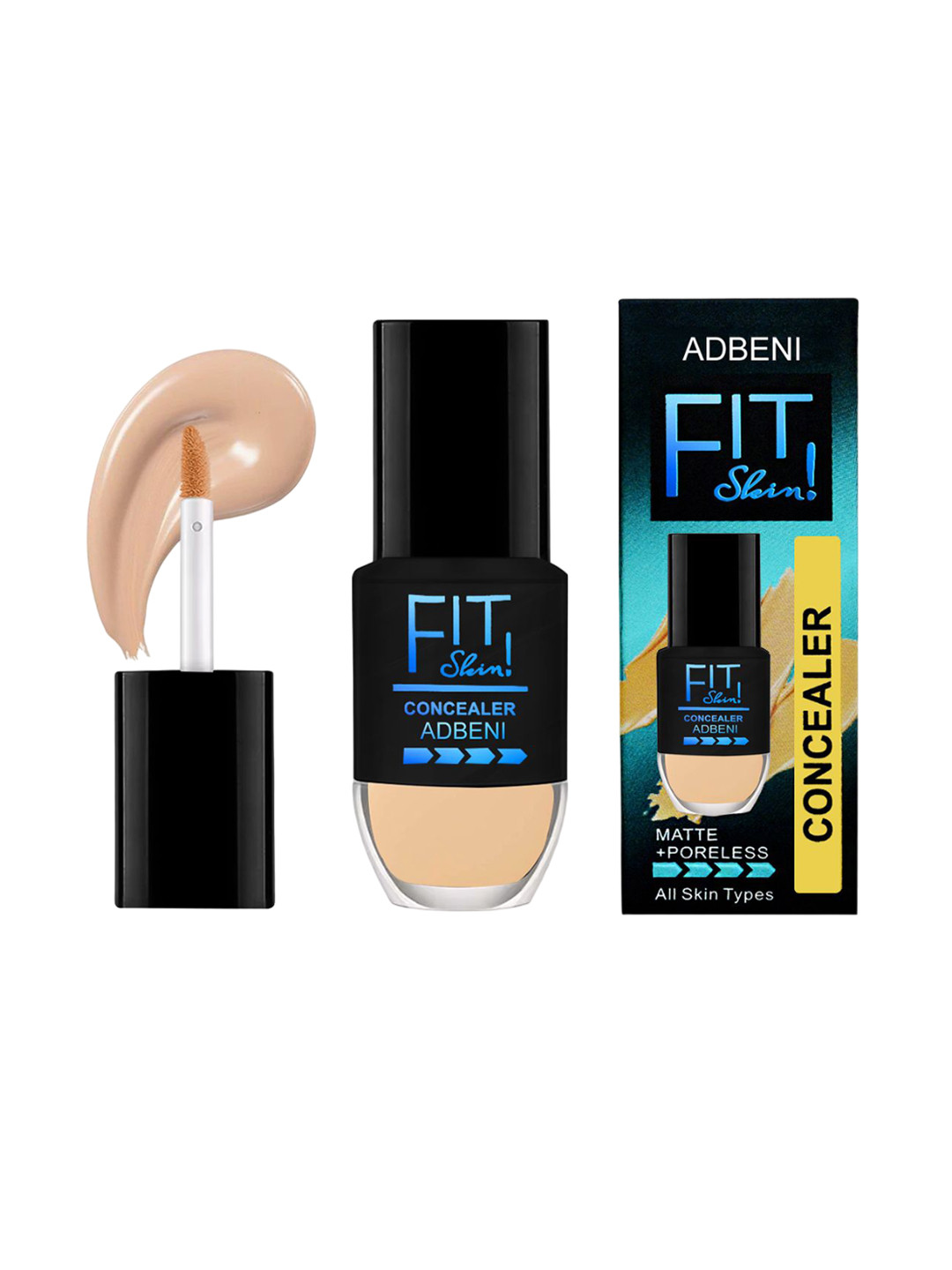 Adbeni Matte Poreless Finish Concealer - 8g - Shade 02