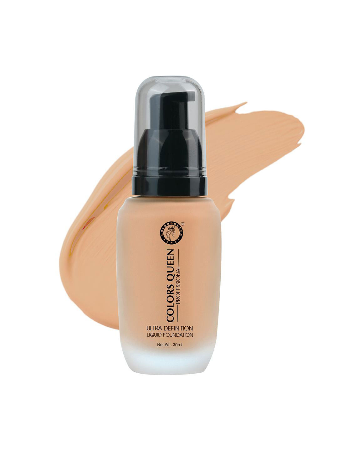 Colors Queen Ultra Definition Natural Liquid Foundation 30 ml - Chocolate Mousse 04