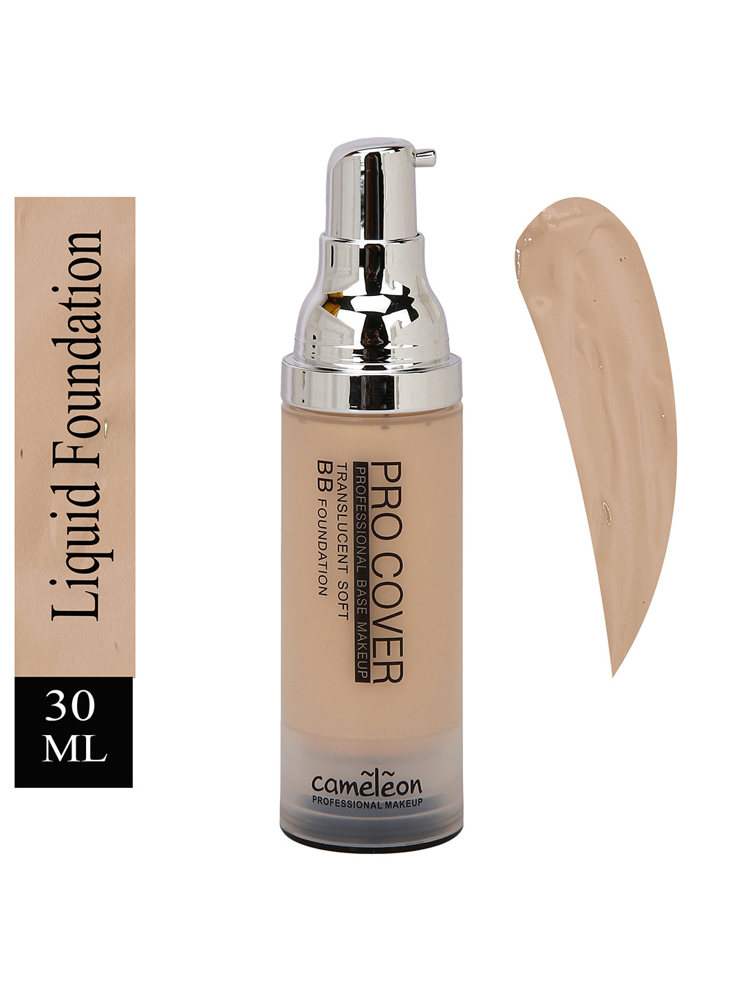 Cameleon Pro Cover Professional Base Makeup Translucent Soft BB Foundation-30ml Shade-BB0