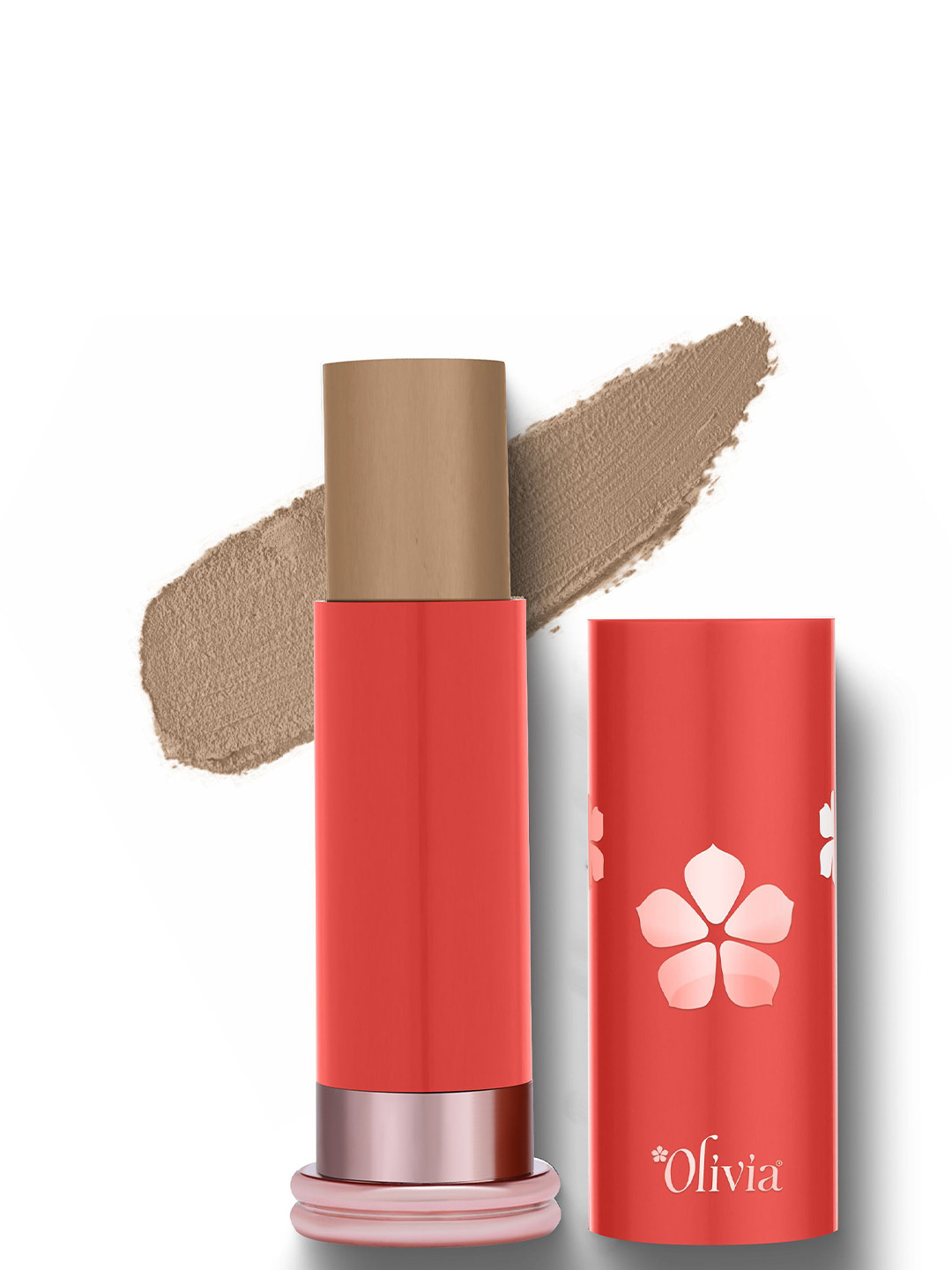 Olivia Skinsync Makeup Stick with SPF 25 - 08 Dusted Mocha - 15g