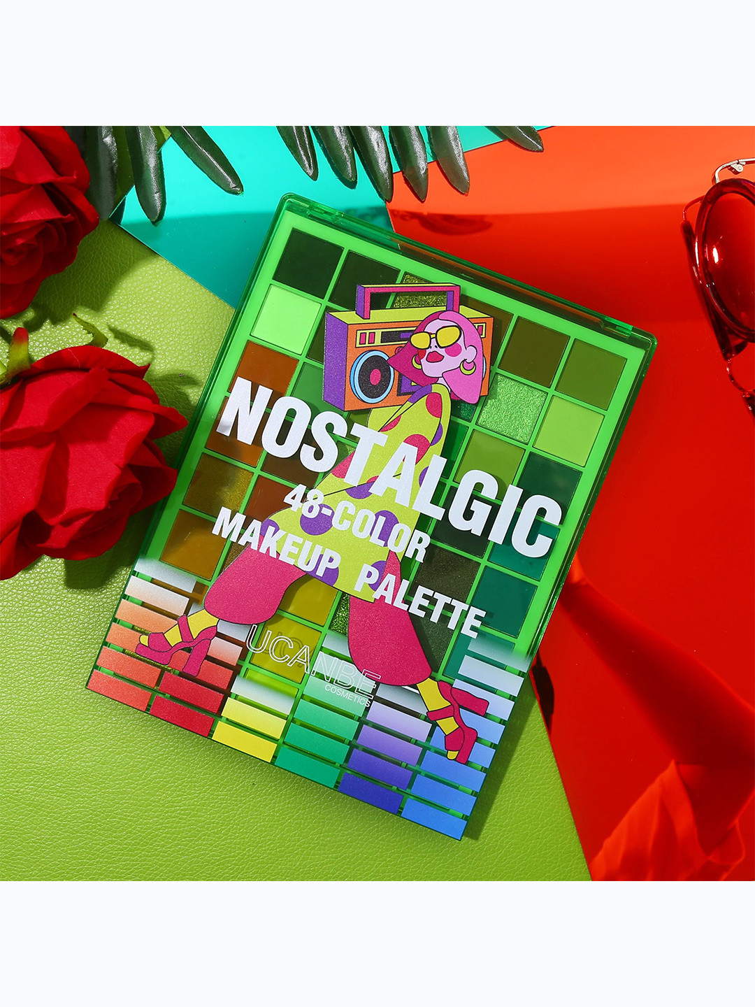 UCANBE Nostalgic 48 Color Makeup Palette-48 g