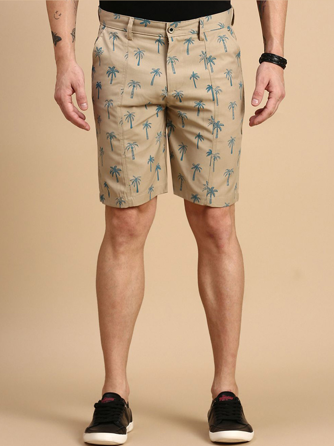 Classic Polo Men Printed Slim Fit Cargo Shorts