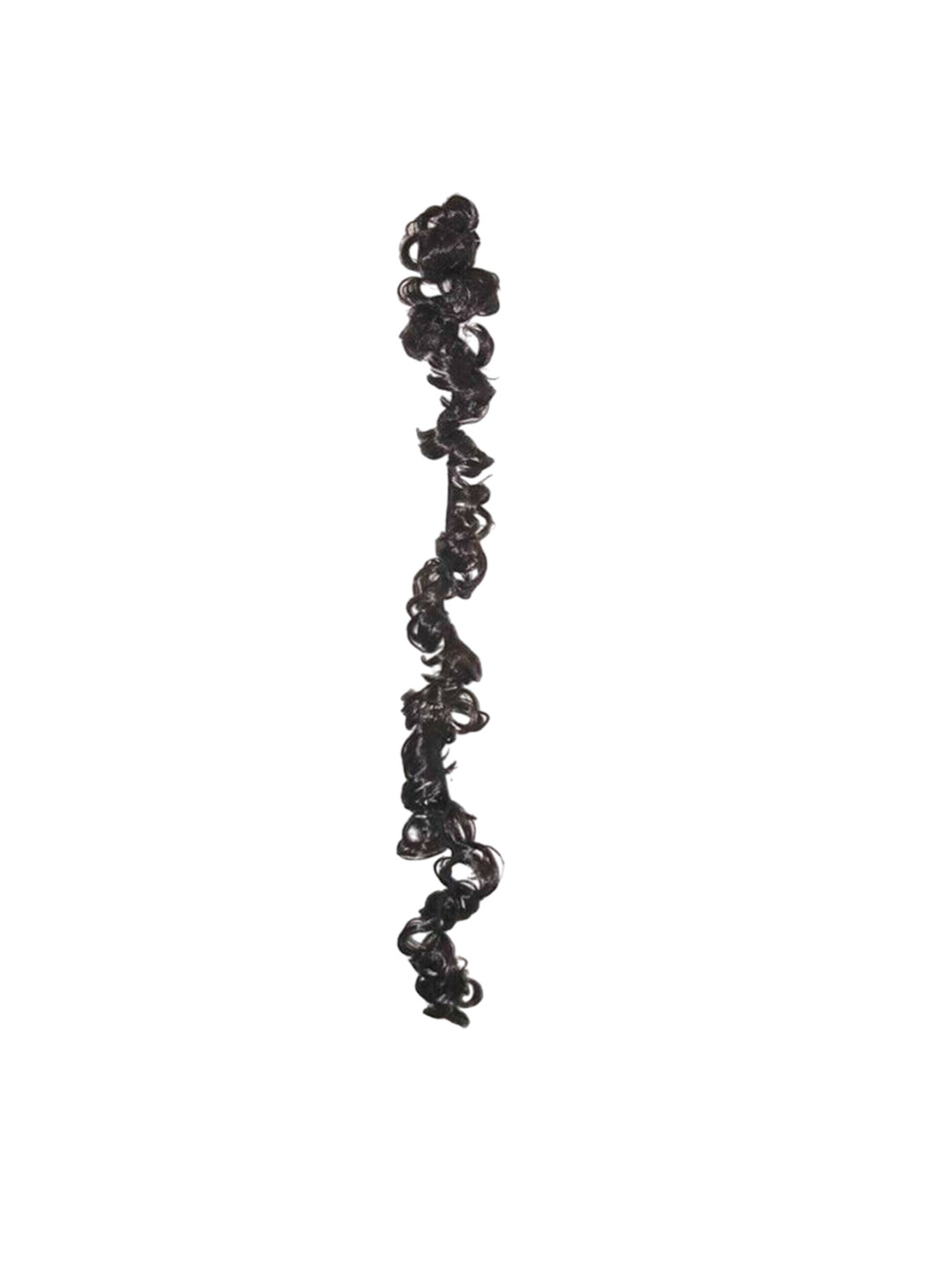 CRIBE Halo Curly Frill Bun Hair Extension - Brown - 24 Inch