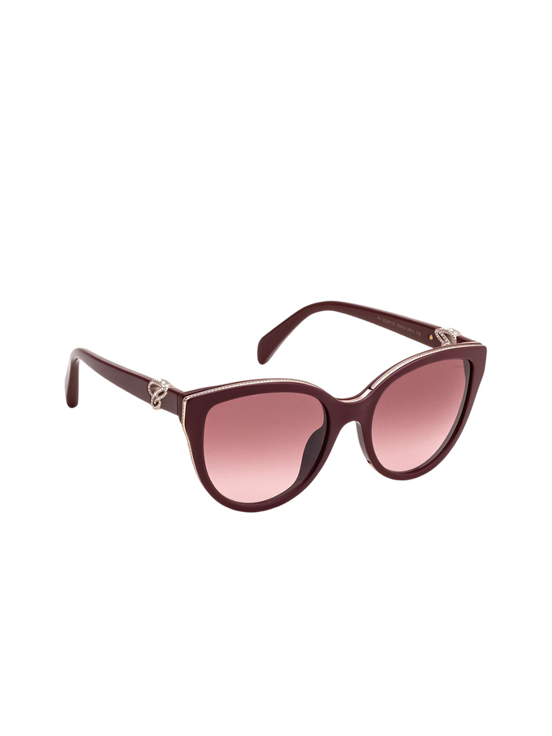 Chopard Women Cateye Sunglasses with UV Protected Lens