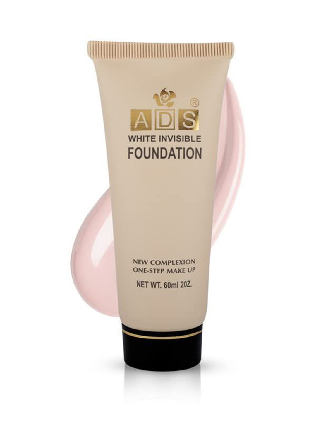 A.D.S White Invisible Foundation With SPF-15-60ml-Shade-02