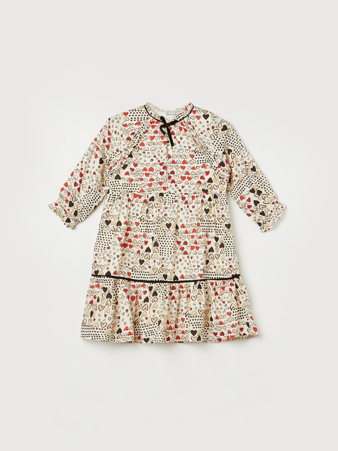 Fame Forever by Lifestyle Cotton Printed Fit and Flare Dress