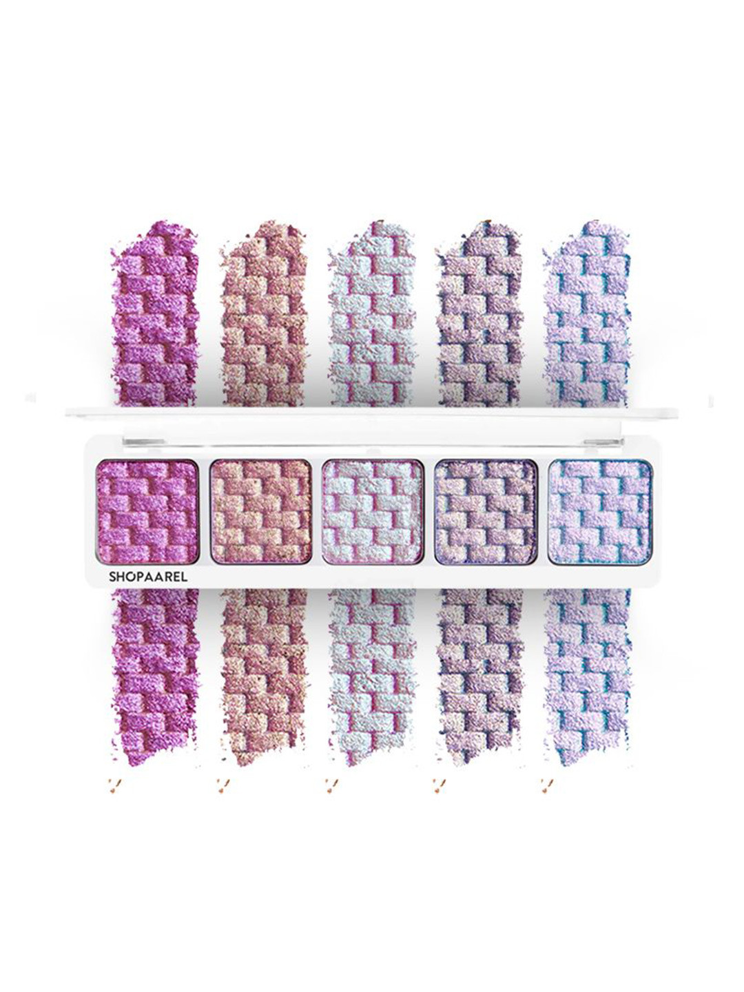 Shopaarel Sparkle 5 Color Waterproof Eyeshadow- 5 gm - Stardust