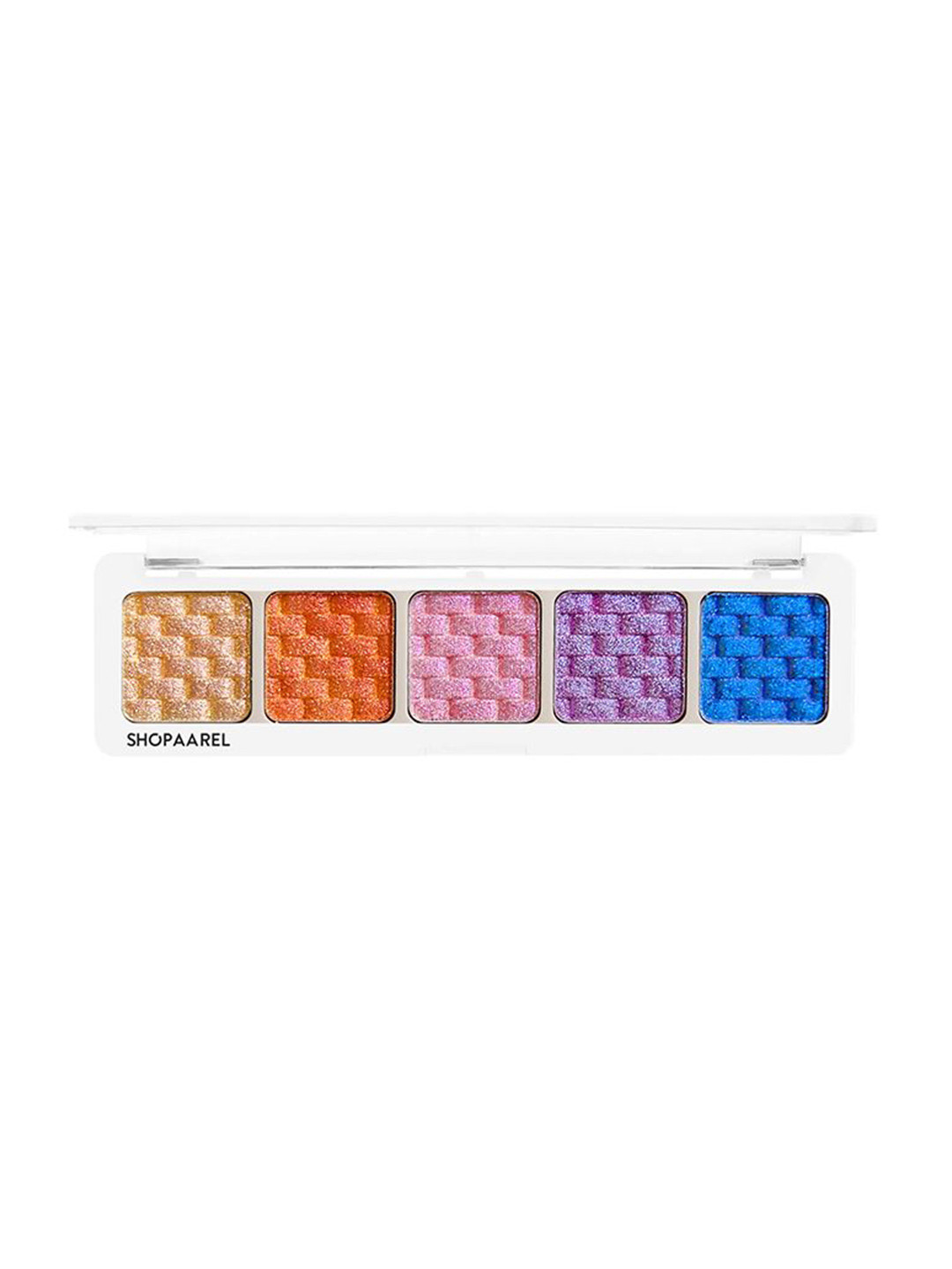 Shopaarel Sparkle Color Waterproof Eyeshadow Palette 5gm - Party