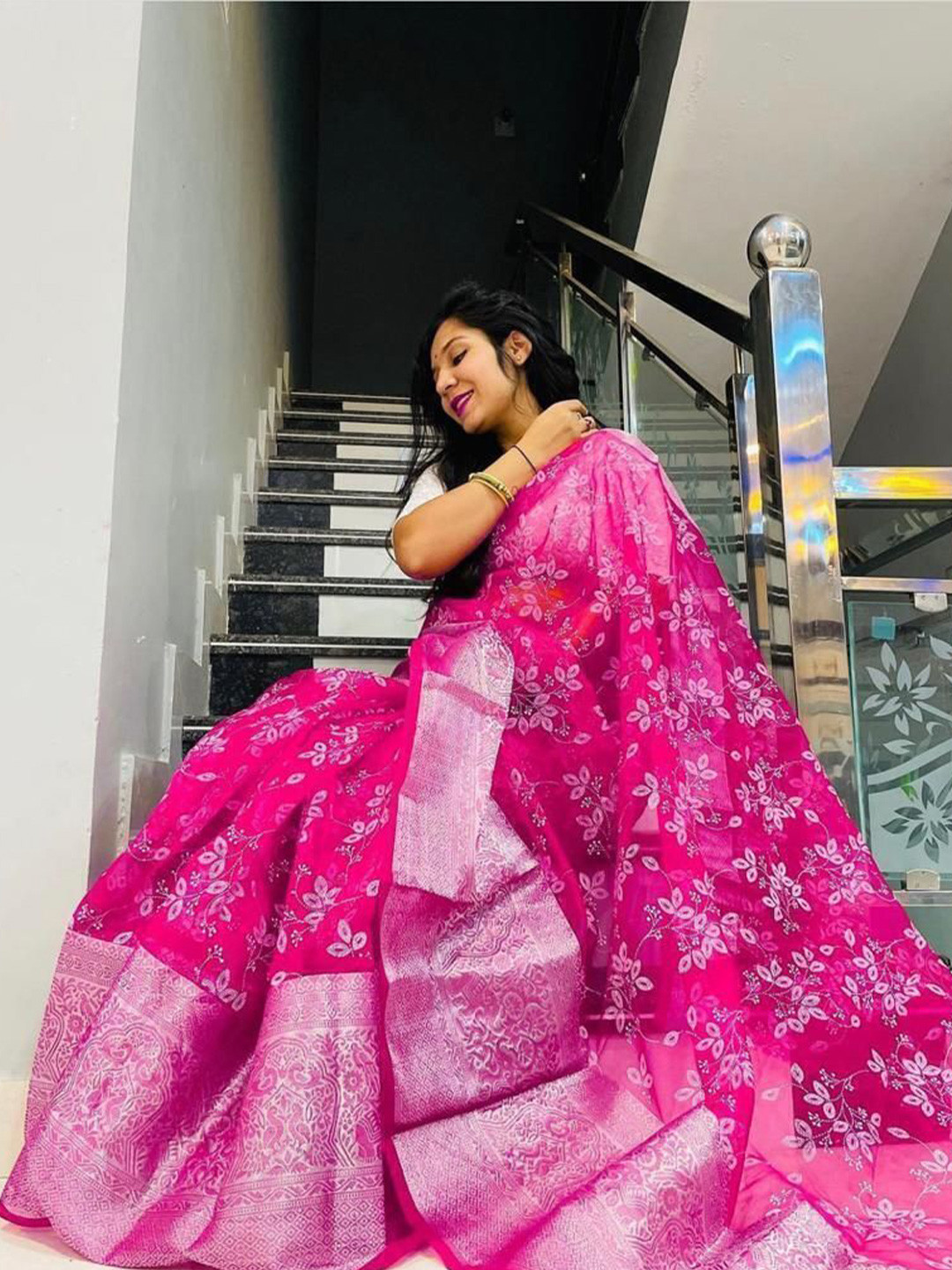 Upalksh Woven Design Kota Saree