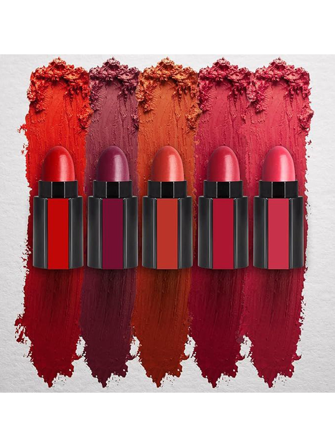 YELGO 5in1 Colour Lipstick (Multicolor, 7.5 gram)