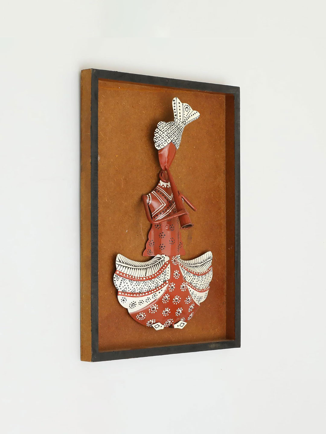 vedas Metal Glossy Hanging Hall Wall Hangings-15In