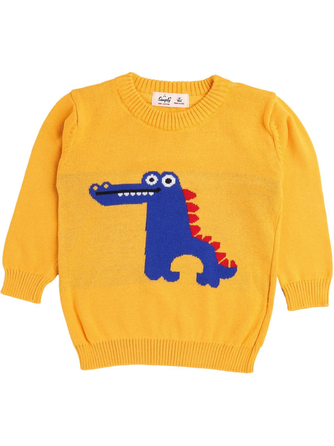 Simply Boys Graphic Printed Pure Cotton Pullover