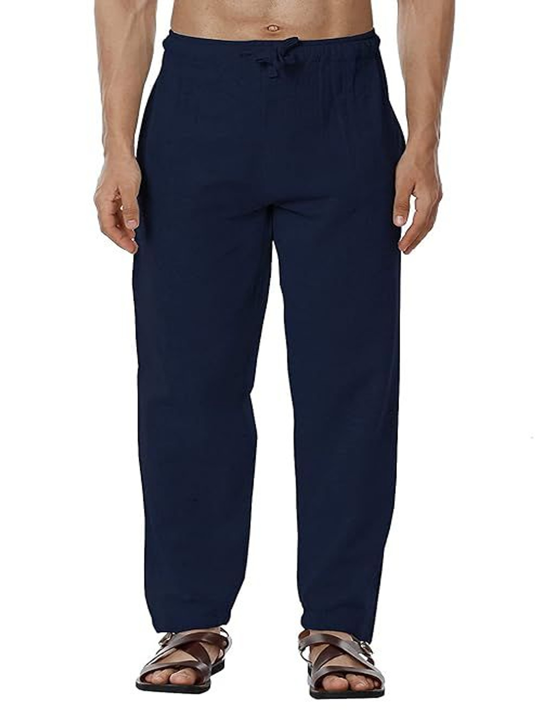 DIGITAL SHOPEE Men Mid-Rise Cotton Pyjamas