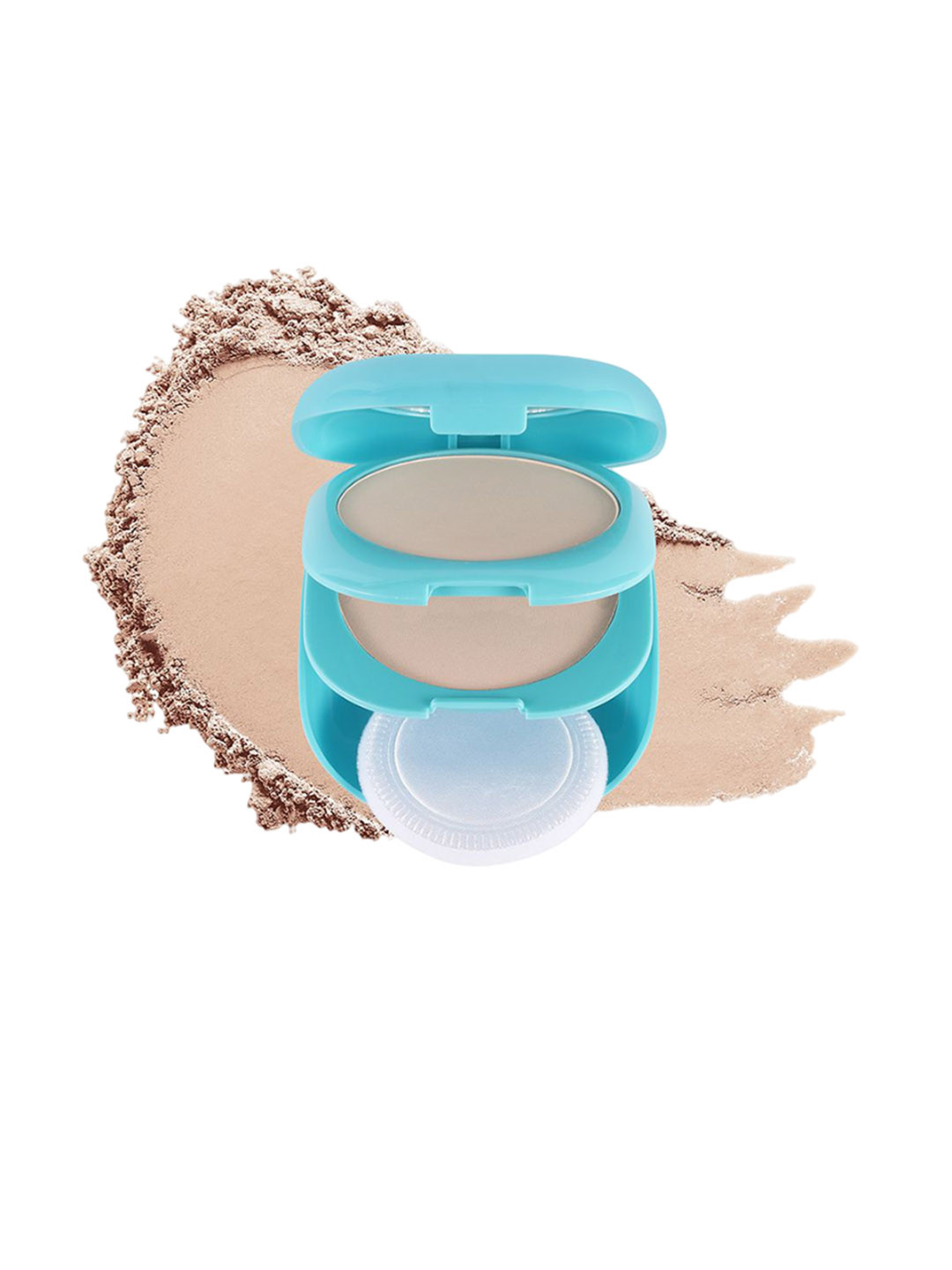 Beauty People 2 In 1 Oil Control Compact Powder- 28 gm - Natural Honey Medium 03