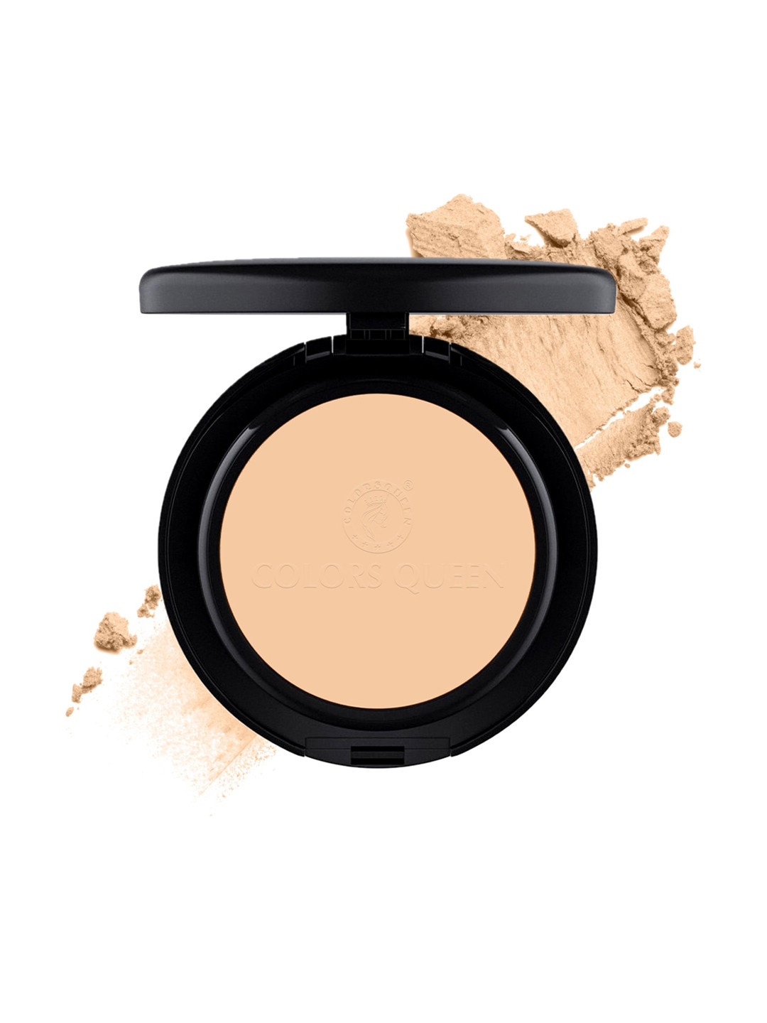 Colors Queen Luminous Silk Oil Free Compact Powder - 10g - Natural 03