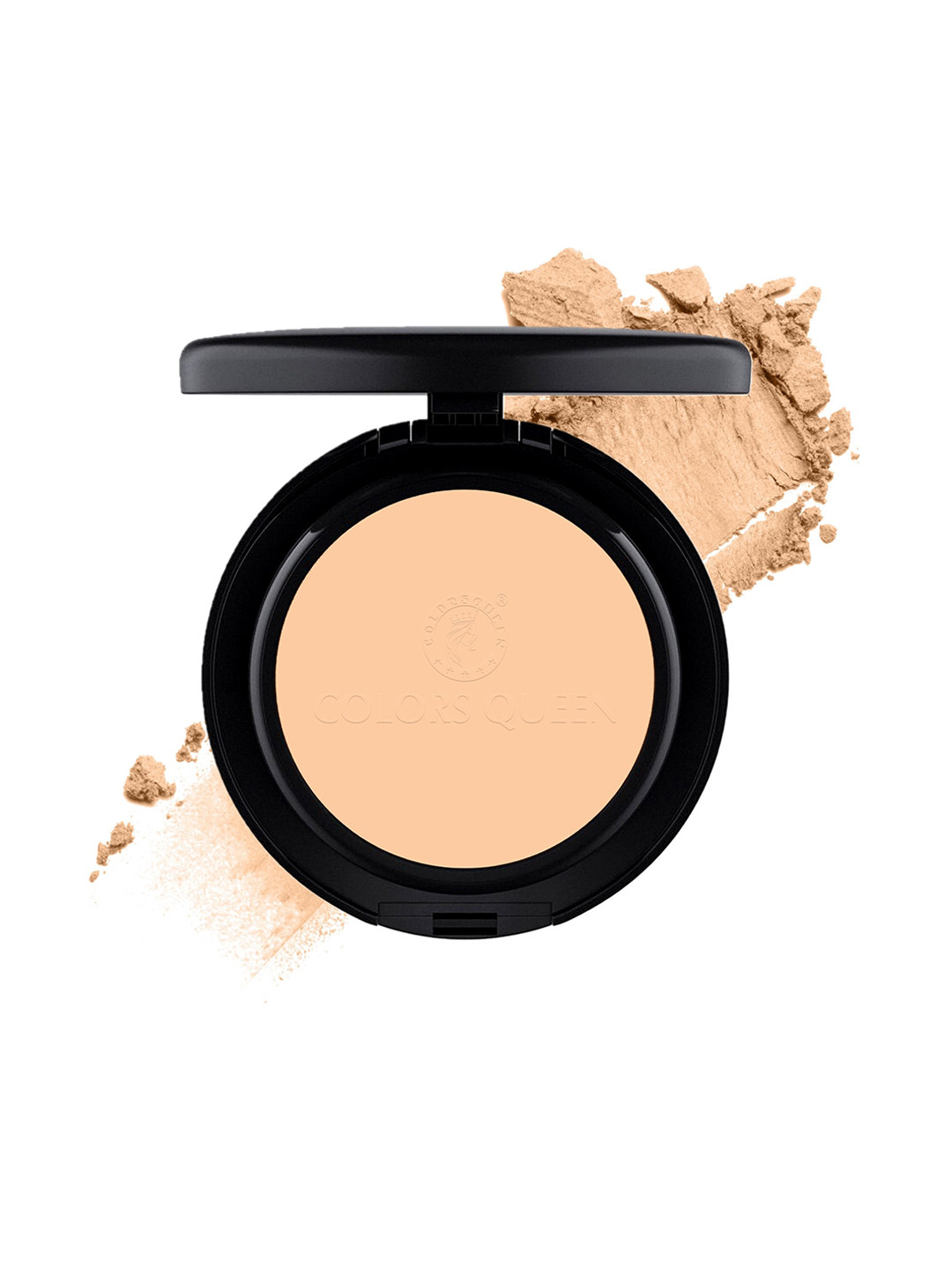 Colors Queen Luminous Silk Oil Free Compact Powder - 10g - Soft Tan 04