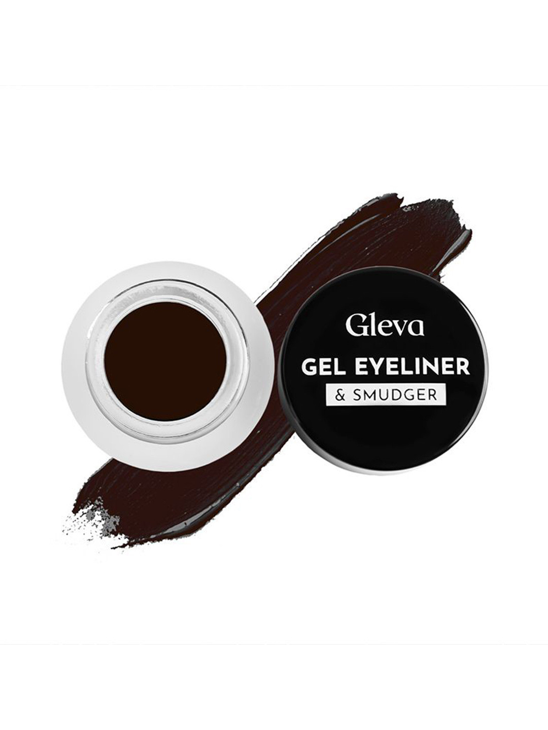 Gleva Long Lasting Gel Eyeliner & Smudger 3 g - Brown