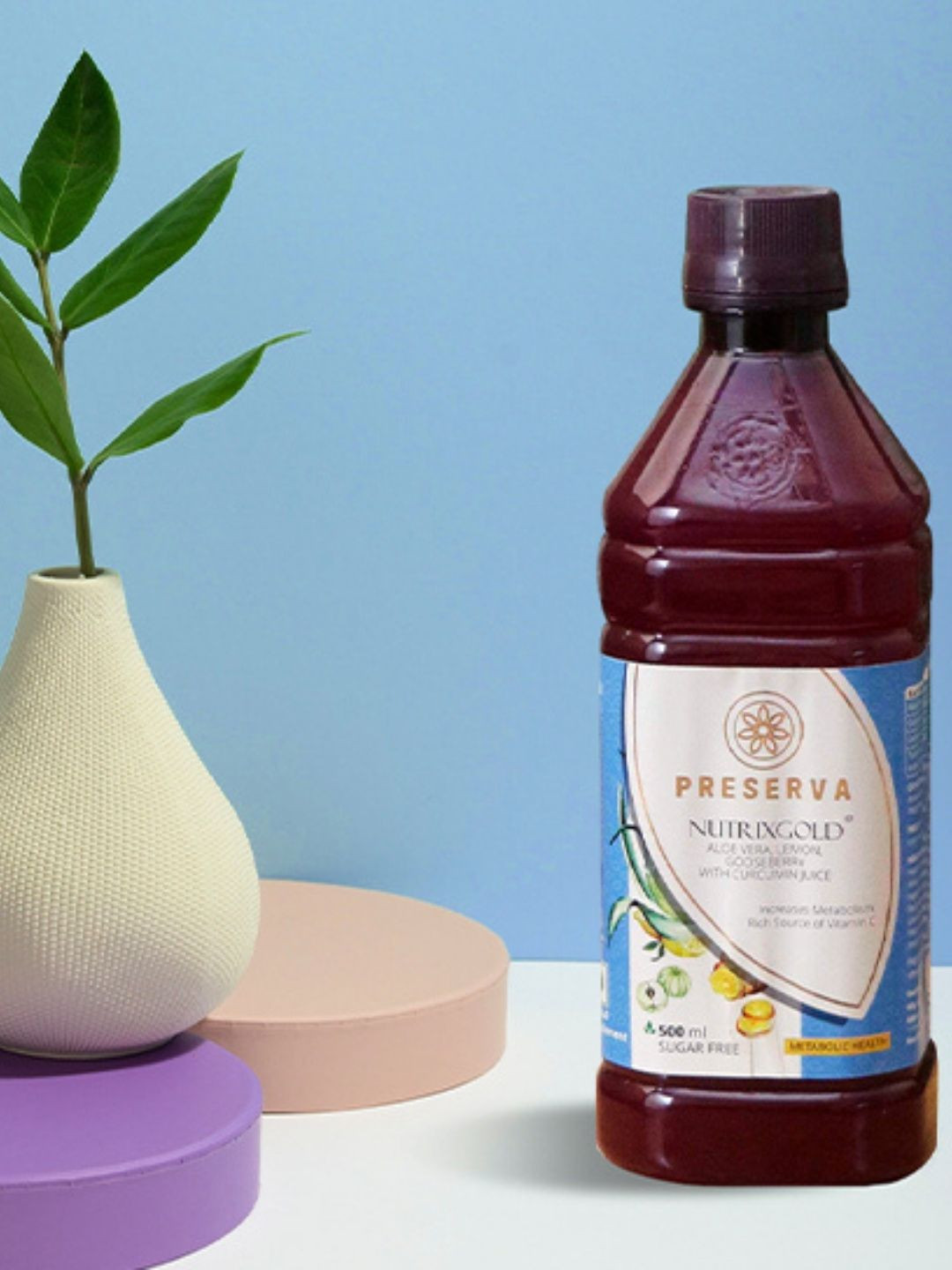 Preserva Wellness Nutrixgold Juice For Increasing Metabolism - 500 ml