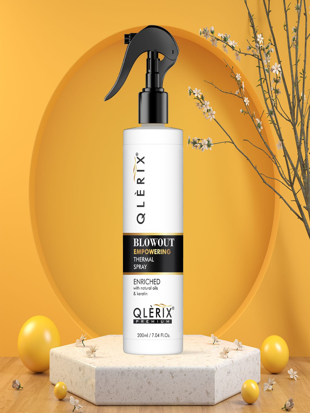 QLERIX Blowout Empowering Thermal Spray Enriched With Keratin - 200 ml