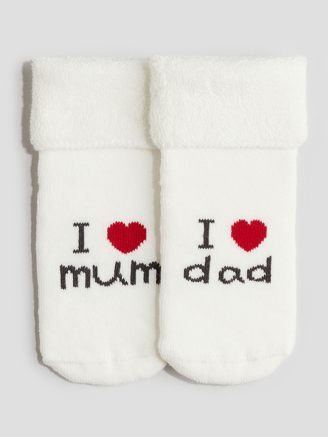 H&M 2-Pack Terry Socks