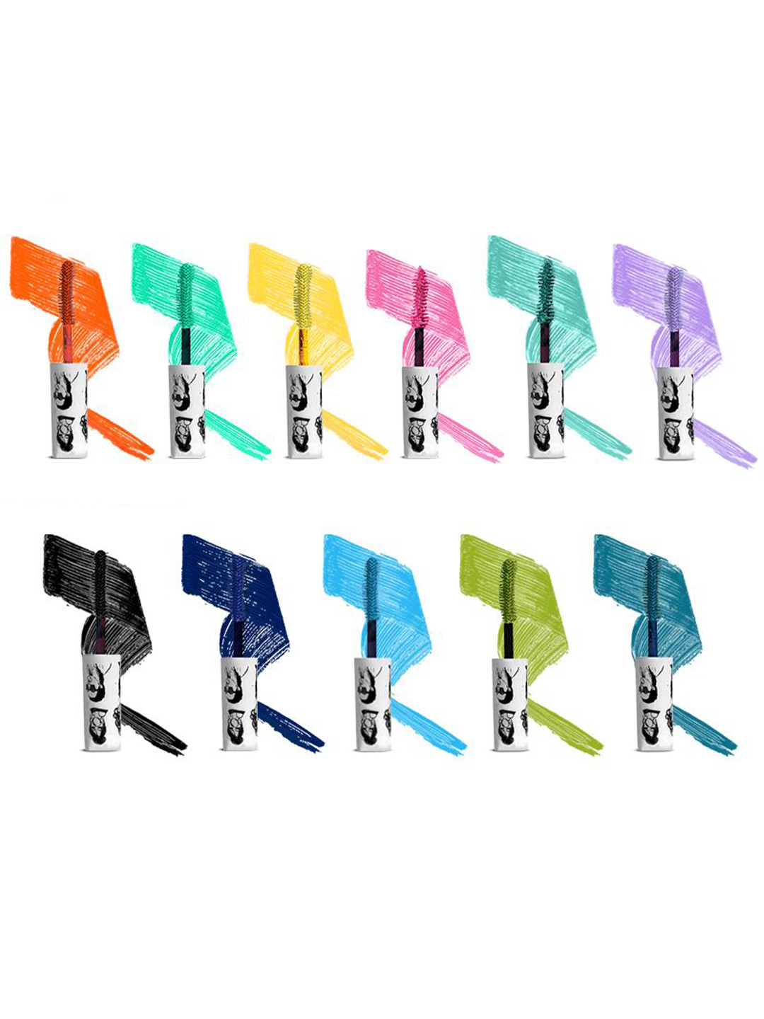 Elitty Set Of 11 Radiant Stroke Mascara Combo - 5 ml each