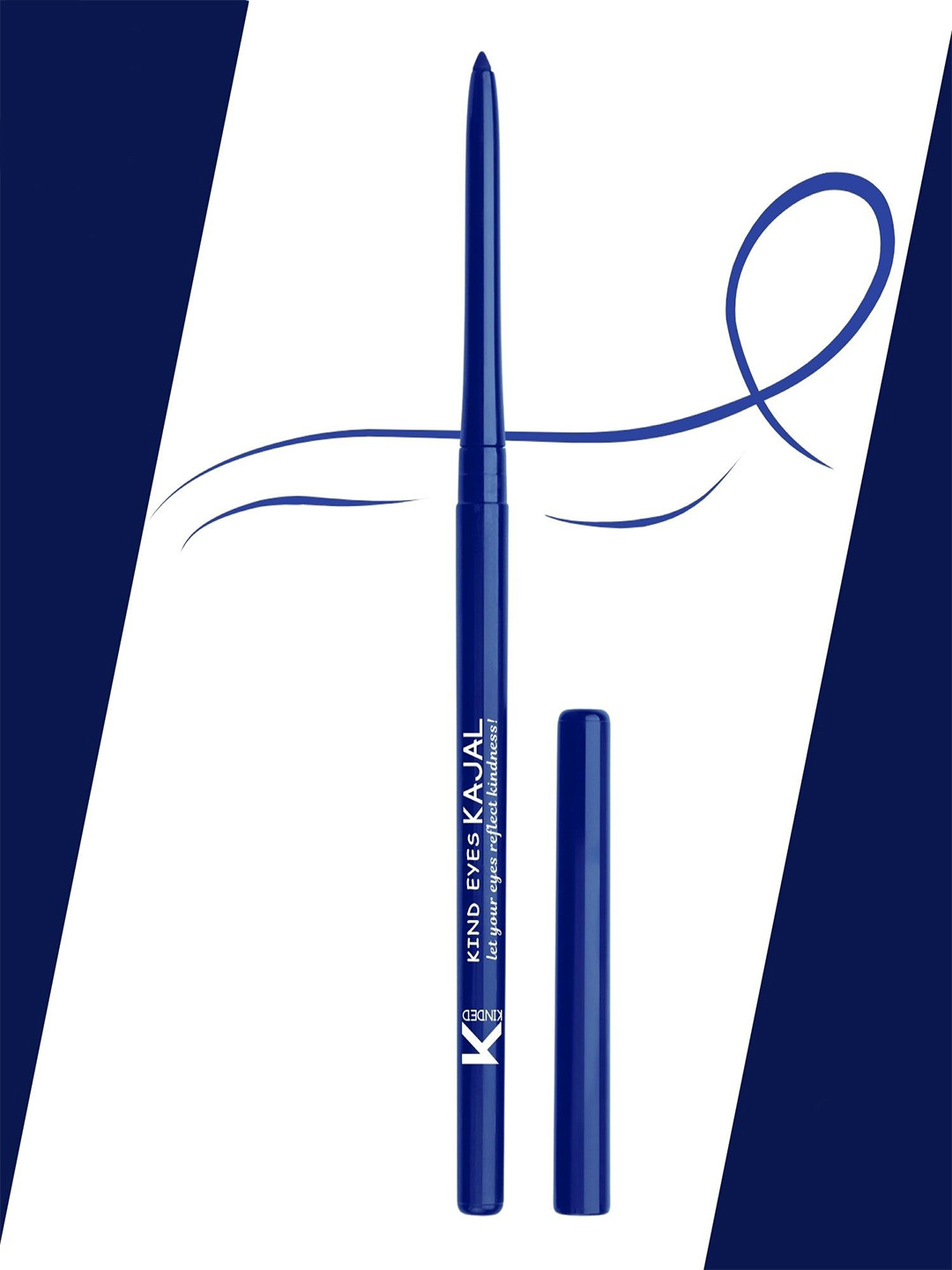 KINDED Kind Eyes 3-in-1 Waterproof Long Stay Kajal with Shea Butter - Butterfly Blue 05