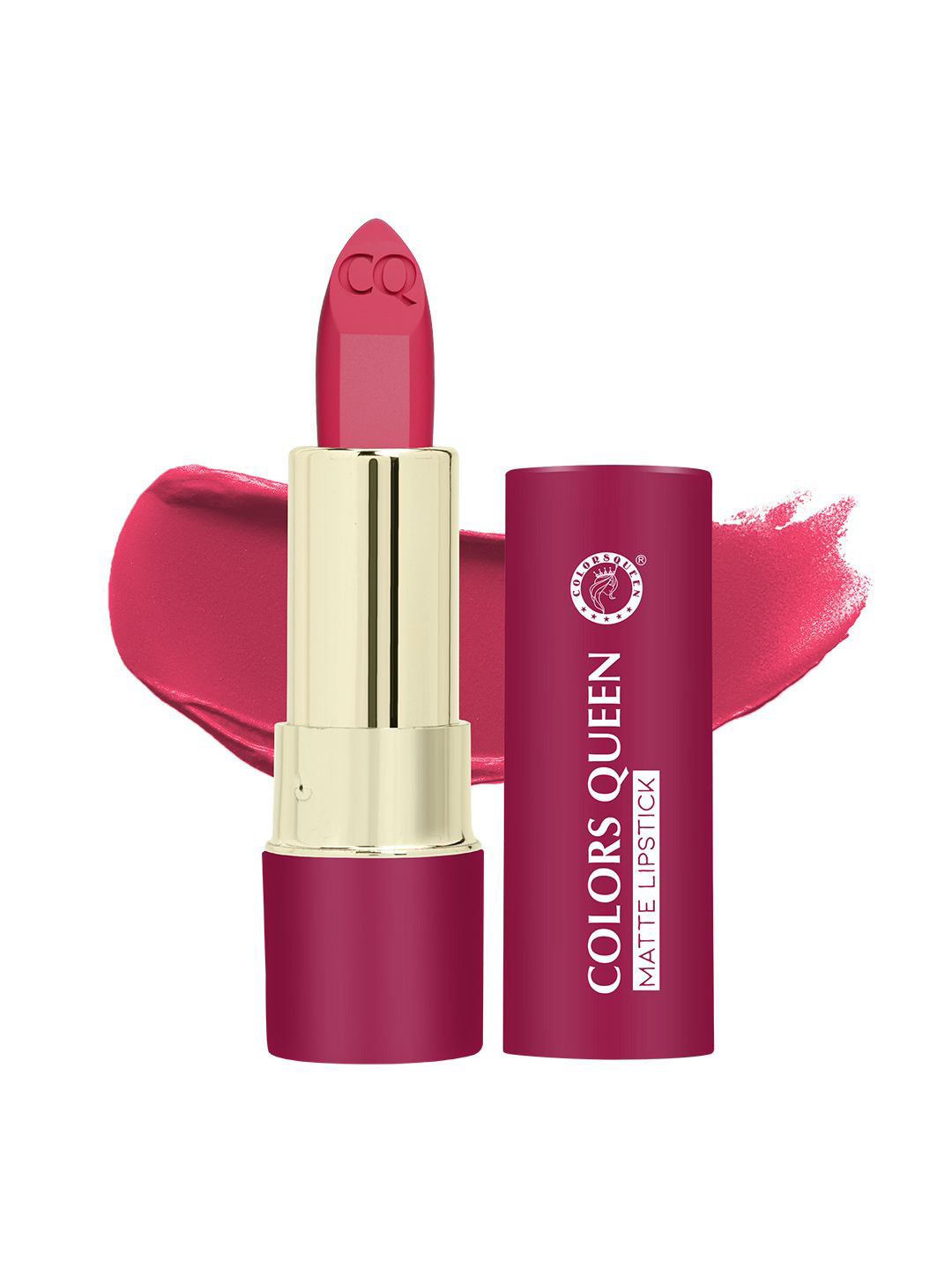 Colors Queen Lippie Creamy Long Lasting Matte Lipstick With Jojoba Oil - Mapple Magenta 02