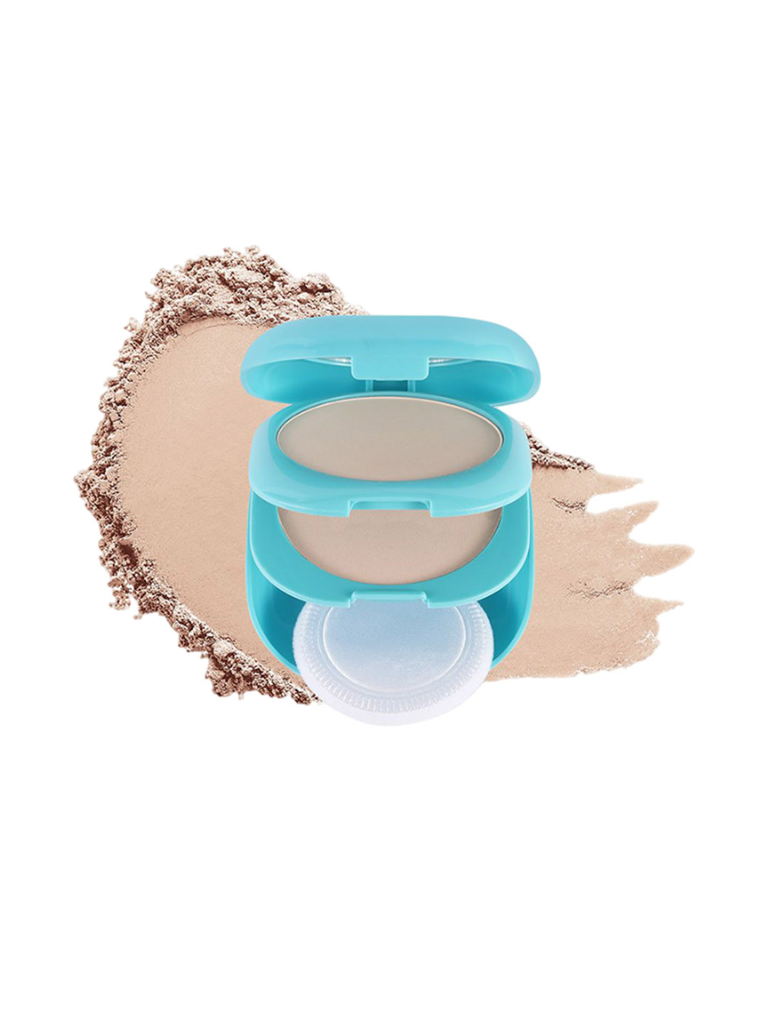 Beauty People 2 In 1 Matte & Poreless Oil Control Compact Powder- 28 gm - Cream Blush 02