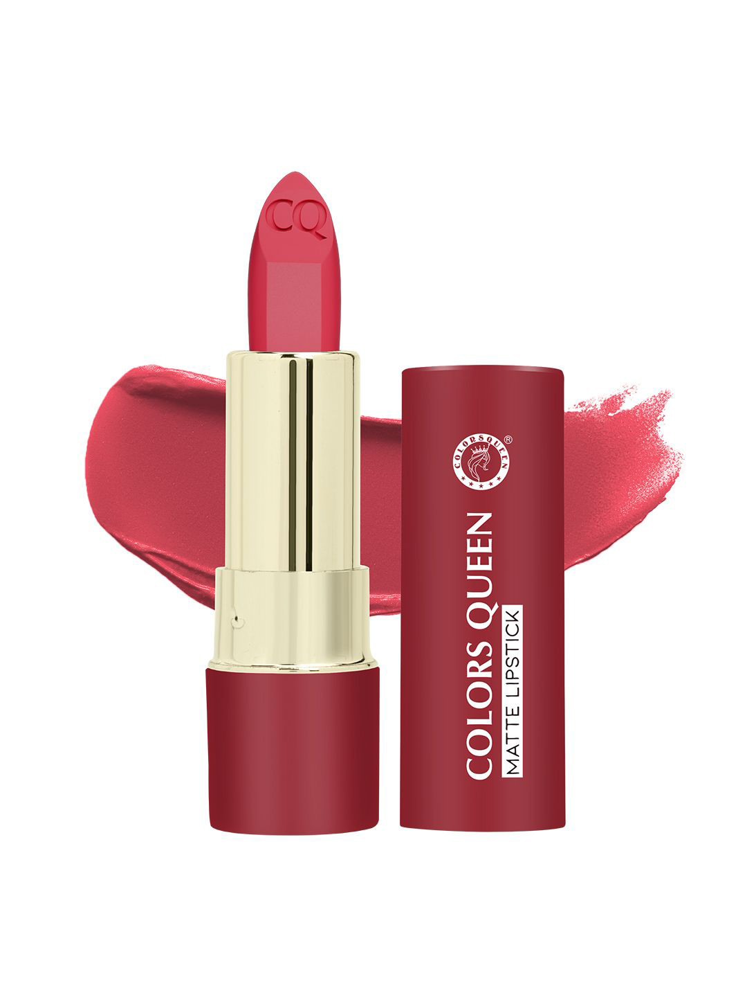 Colors Queen Lippie Creamy Long Lasting Matte Lipstick With Jojoba Oil 5g - Plum Pretty 12
