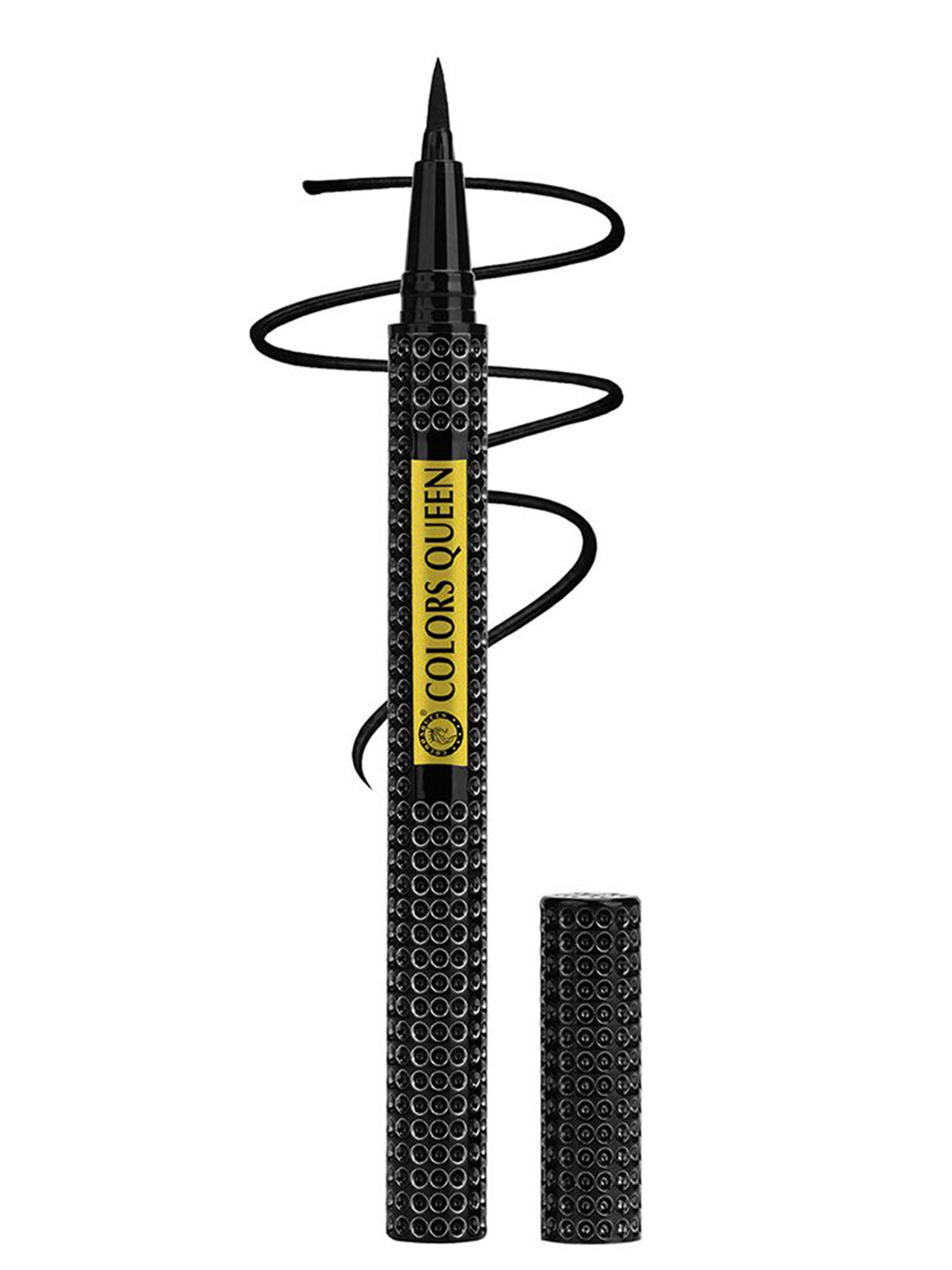 Colors Queen Fabulous Color Waterproof Eyeliner- 0.75 ml - Black