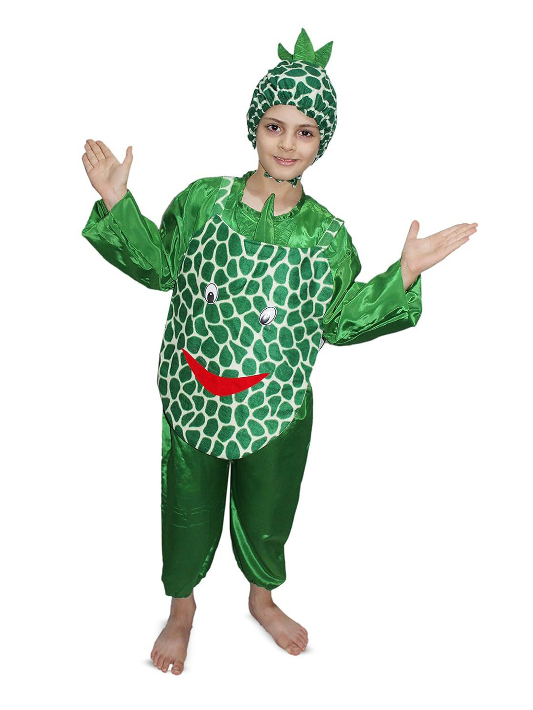 Kaku Fancy dresses Kids Fancy Dresses Pineapple Fruits Costume Set