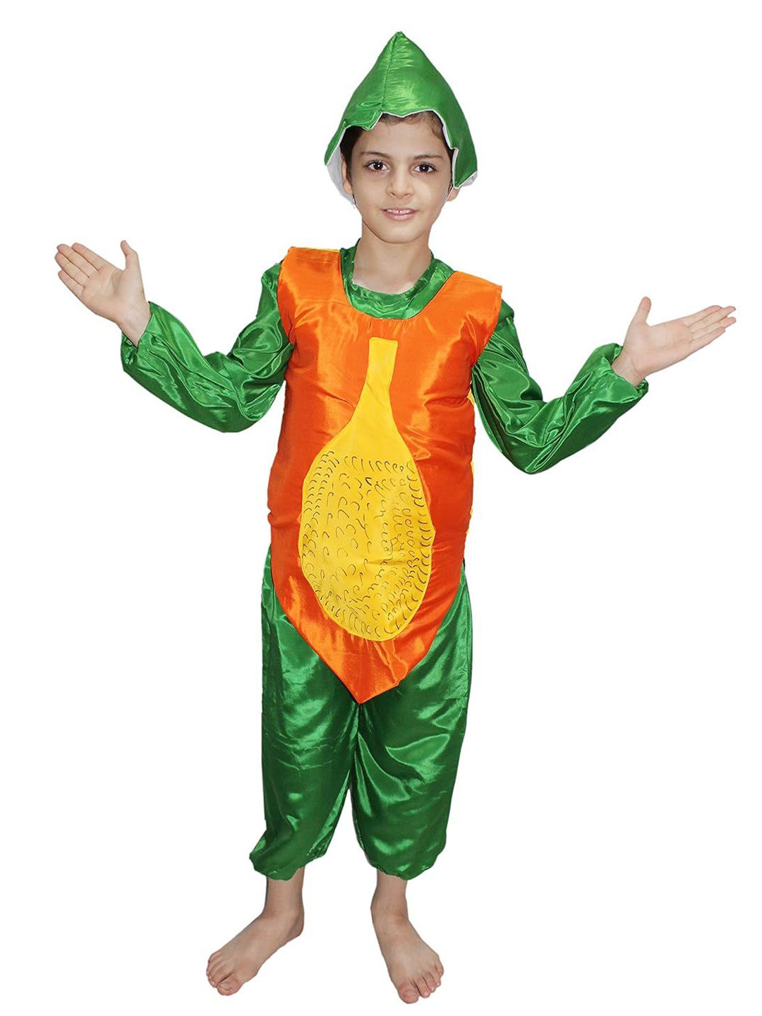 Kaku Fancy dresses Kids Papaya Fruits Costume Set