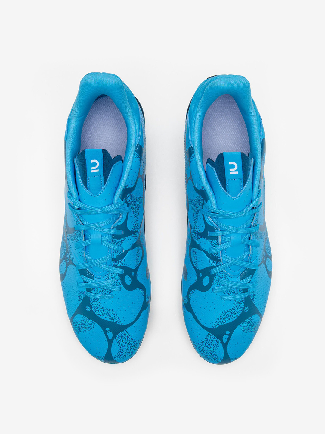 Decathlon KIPSTA - Men Blue Artificial Grass Black Viralto Football Shoes