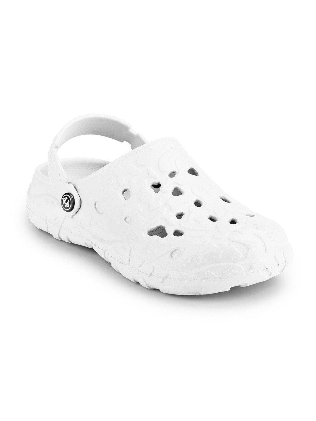 Hoppa Hulk White Clogs Men