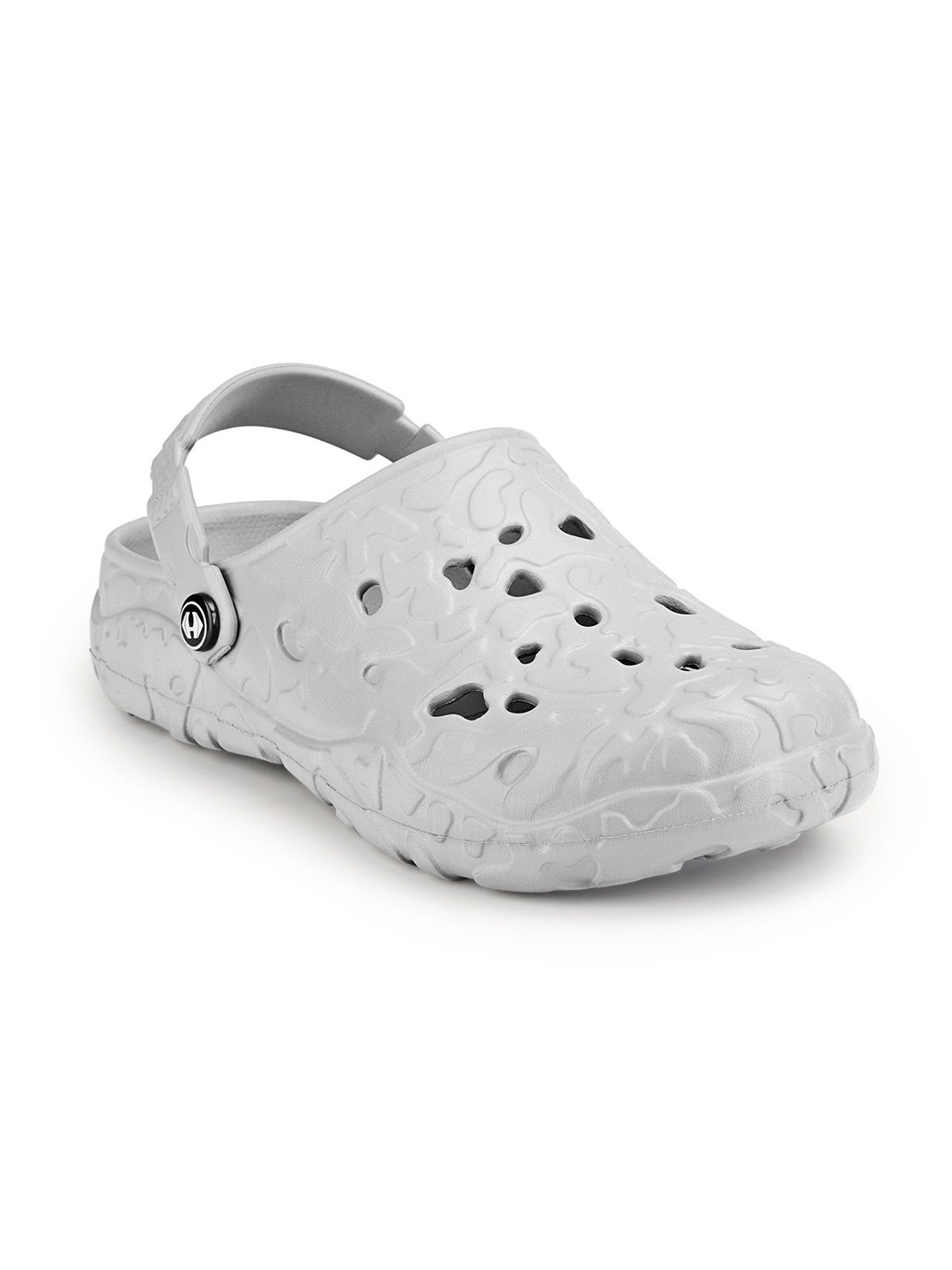 Hoppa Hulk Ice Grey Clogs Men