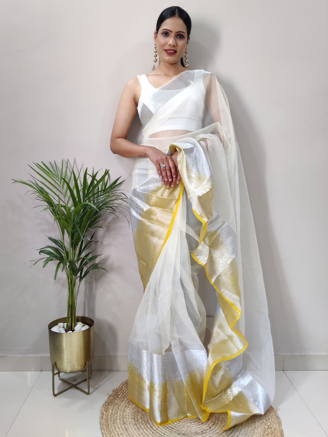 Upalksh Kota Saree With Blouse Piece