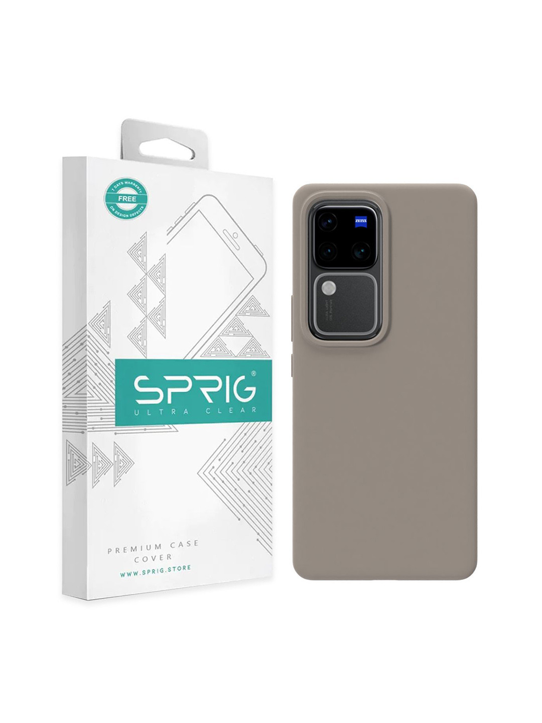 SPRIG Silicone Vivo V30 Back Cover