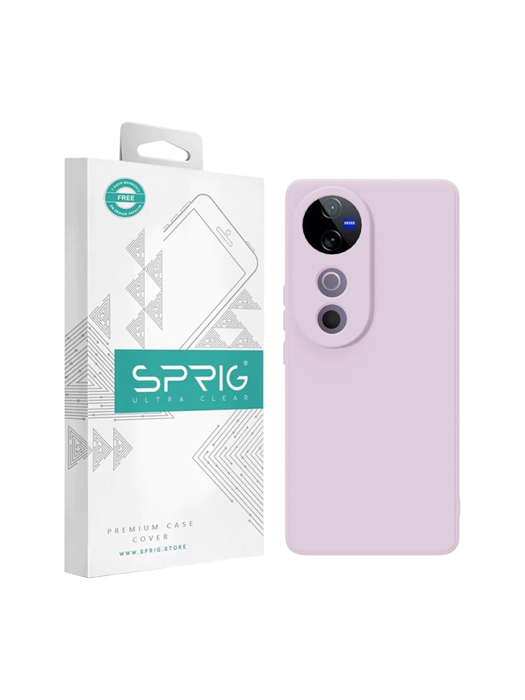 SPRIG vivo T3 Ultra TPU Matte Back Cover