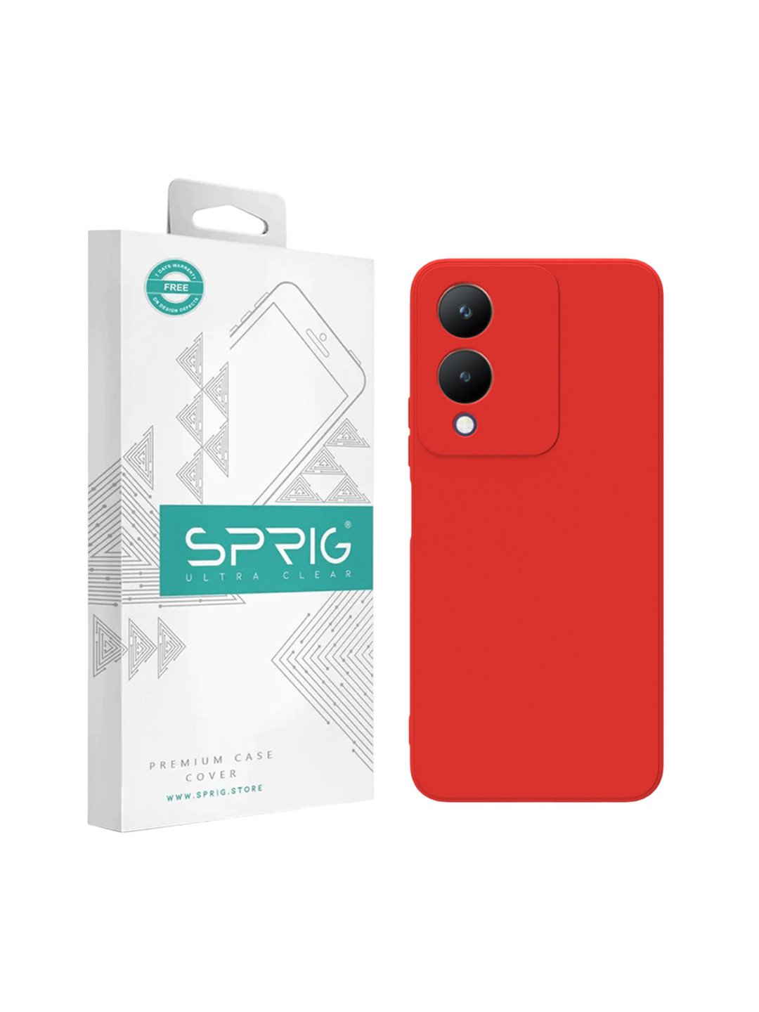 SPRIG vivo Y28 5G TPU Matte Back Cover