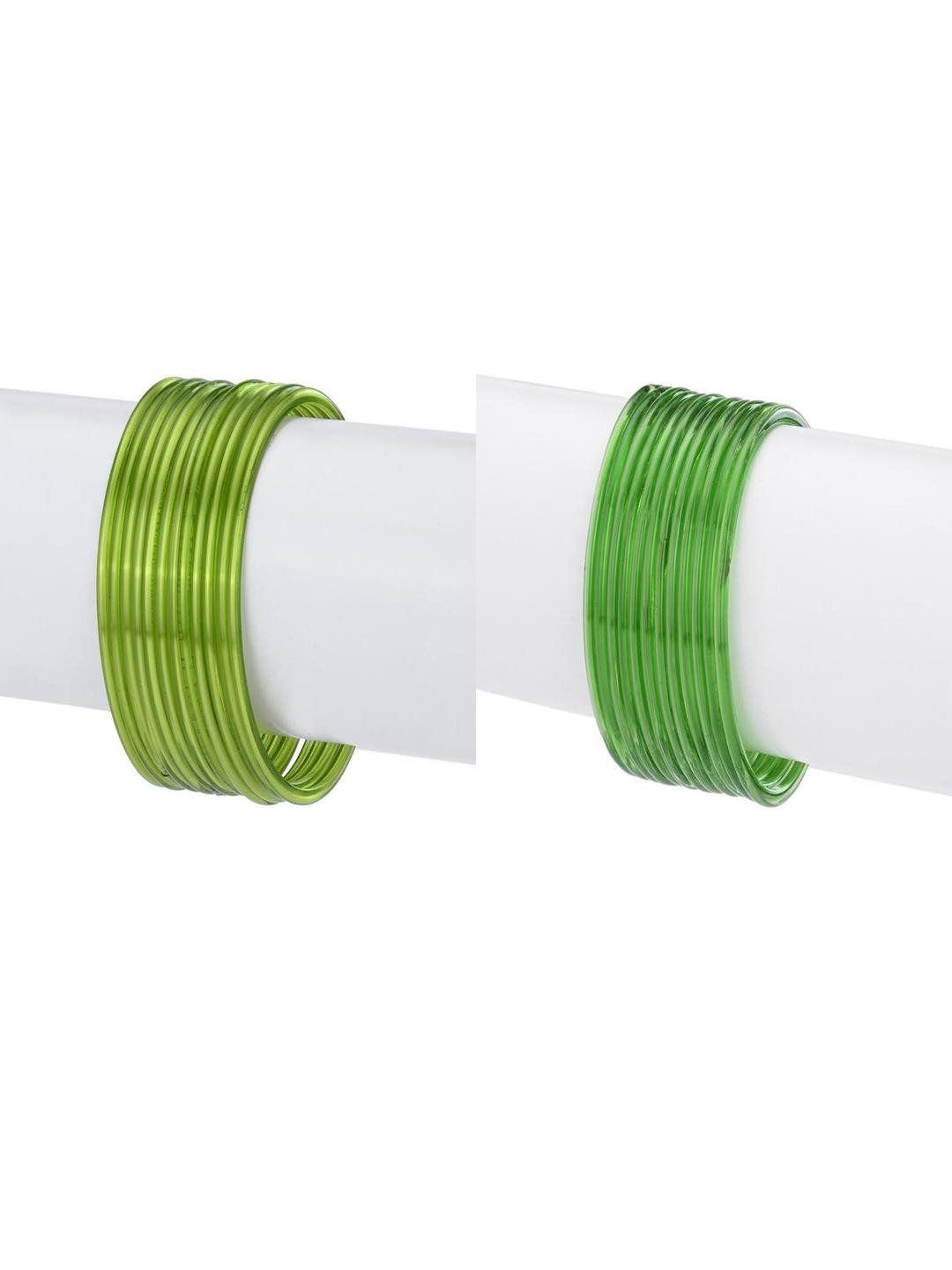 SOMIL Glass Bangle Set