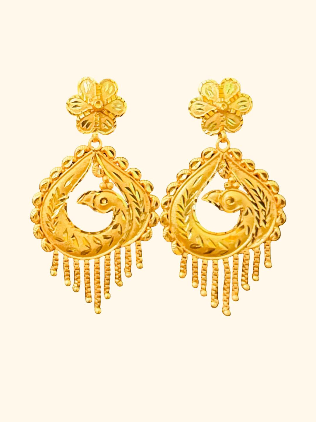 Soumi Store Gold-Plated Copper Earrings