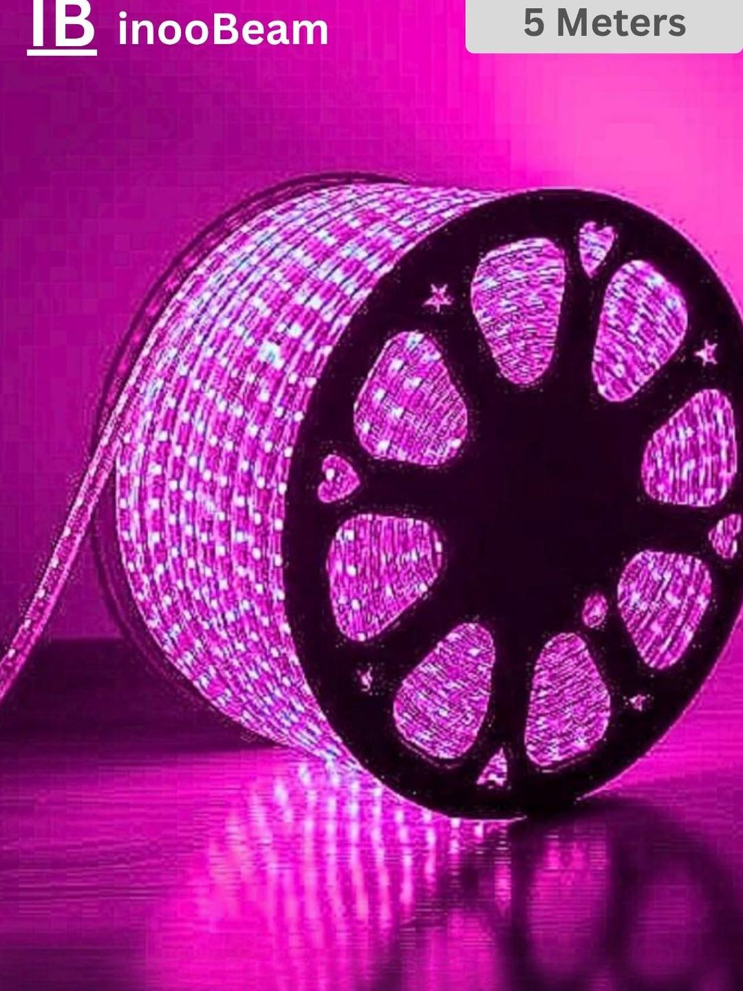 InooBeam Pink Rope Light 5 meter