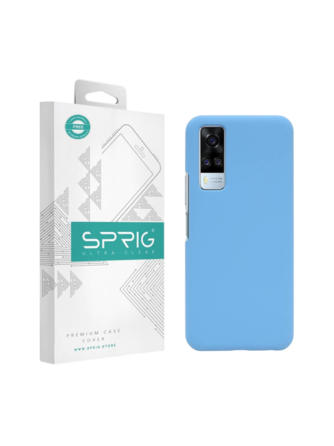 SPRIG vivo Y51 Liquid Silicone Back Cover