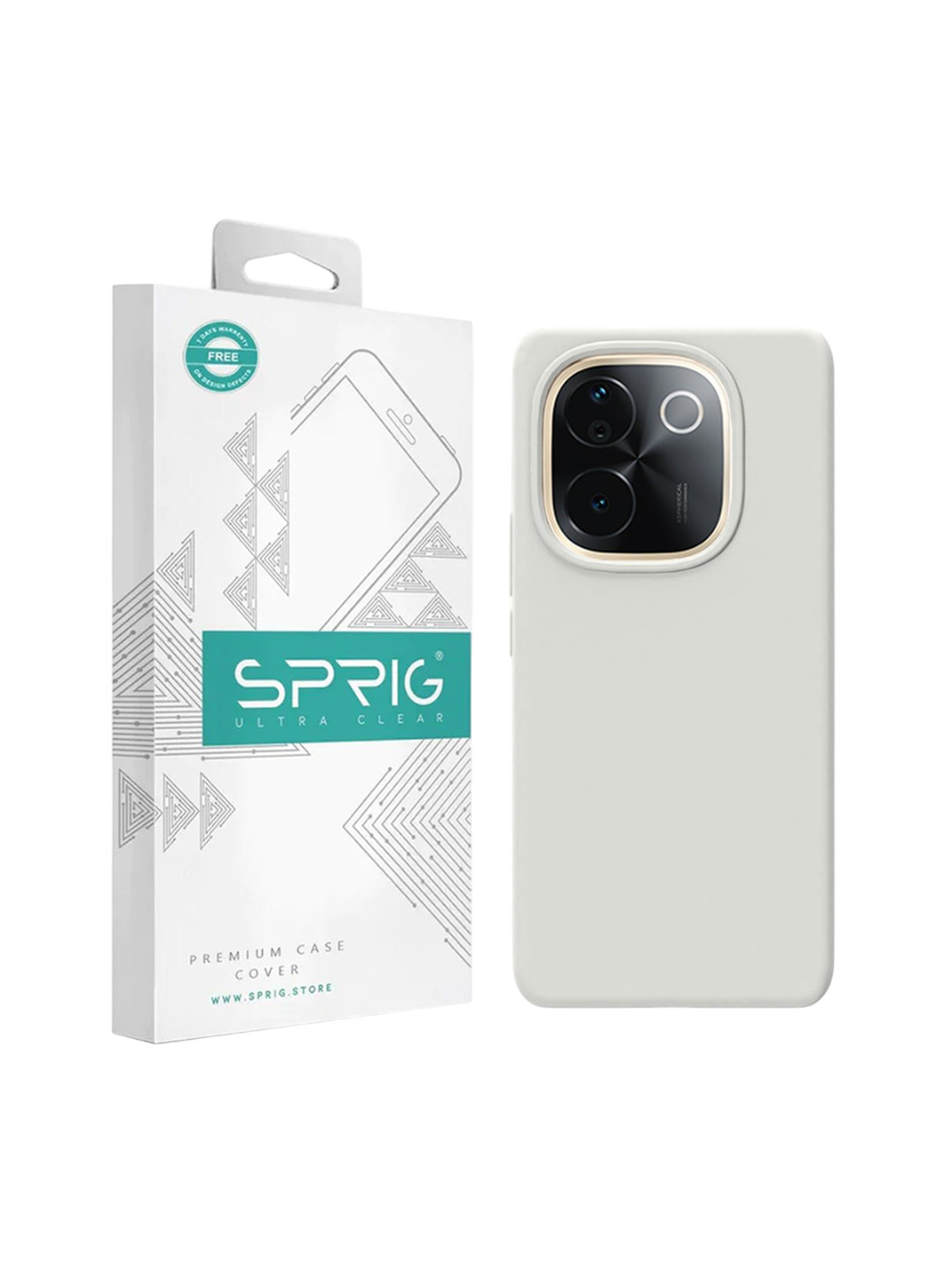 SPRIG vivo T3 Pro Liquid Silicone Back Cover