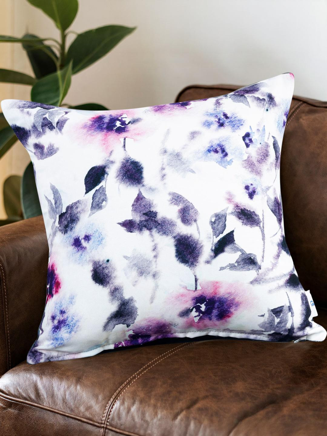 PLIVANA Polyester Cushion Cover for Home Decor | Lightweight Backrest | Seating Sofa Cushion Cover