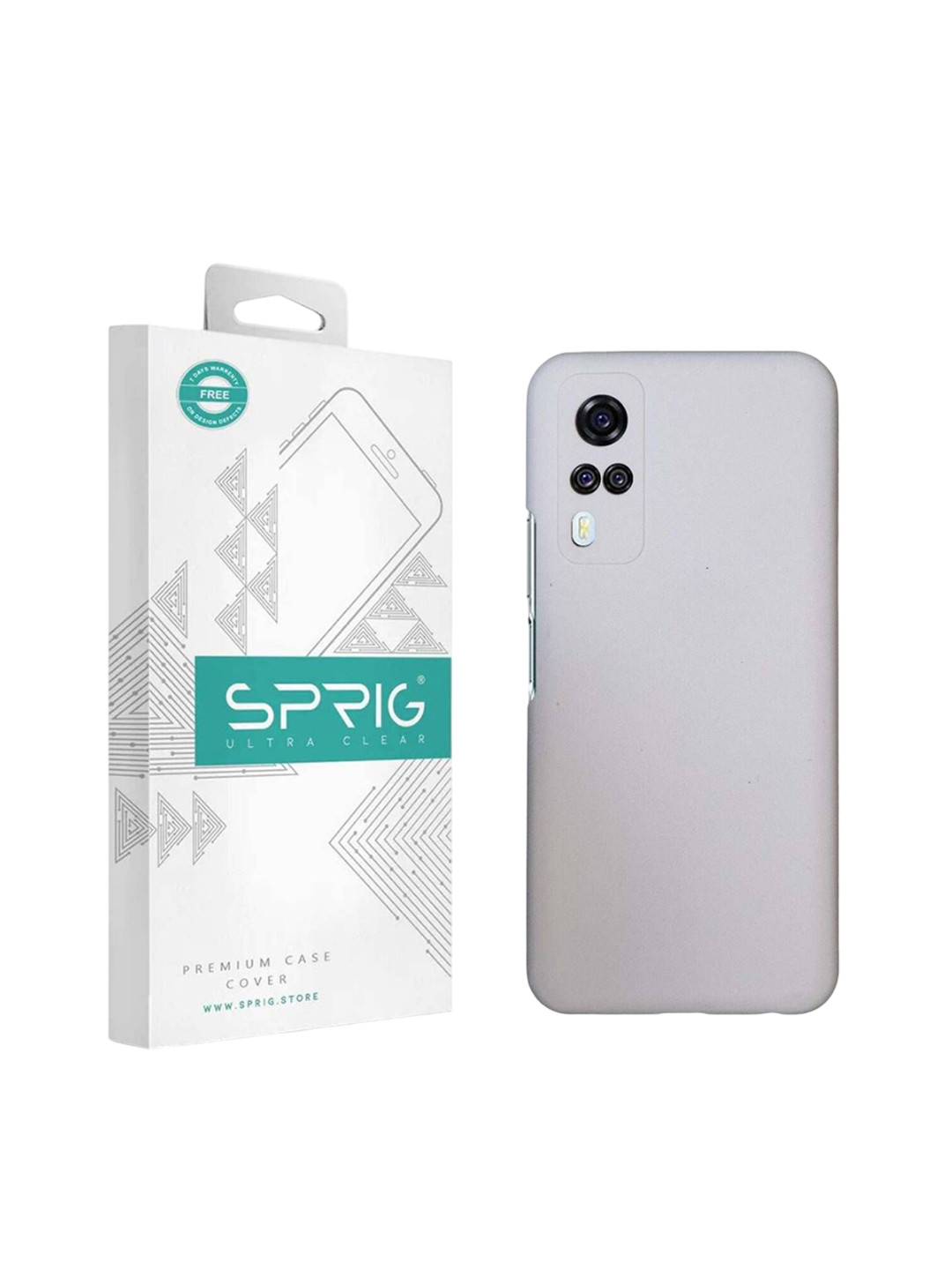 SPRIG vivo Y51 Liquid Silicone Back Cover