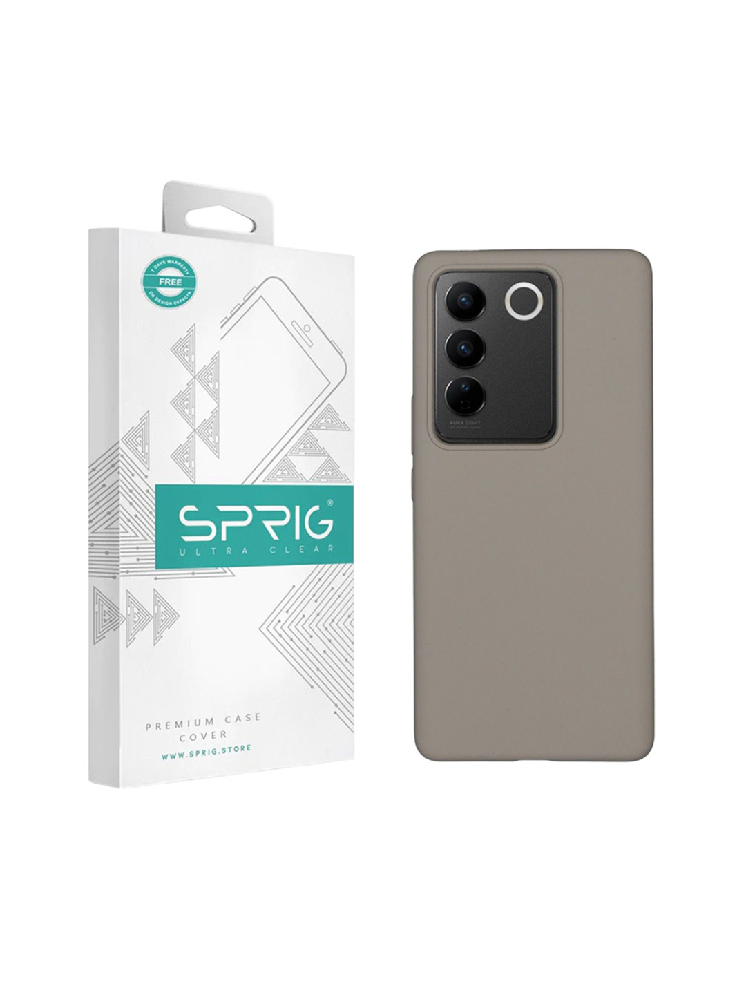 SPRIG Silicone Vivo V27 5G Back Cover