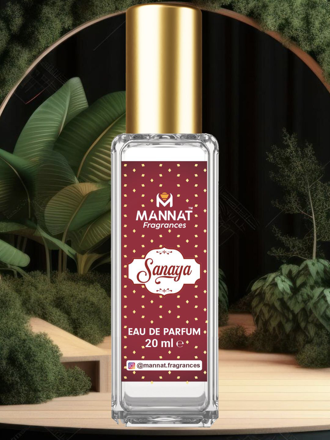 mannat fragrances Sanaya Long Lasting Eau De Parfum - 20 ml
